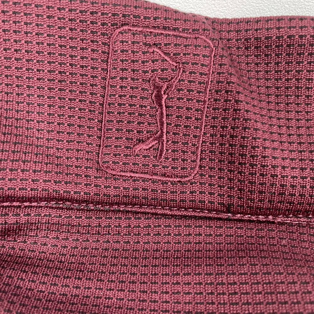 PGA Tour 1/4 Zip Pullover Thermal Soft Warm Mens Sz 2XL Maroon Burgundy NWT - Picture 11 of 11